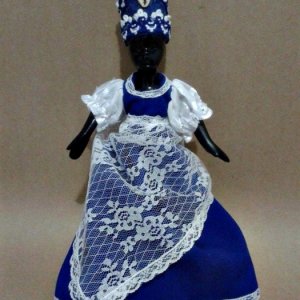 ORIXÃ OGUM  25 CM  - PORCELANA 