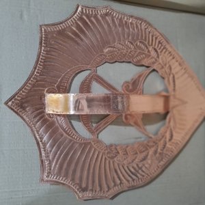 ESCUDO DE ORIXÁ OBA EM COBRE