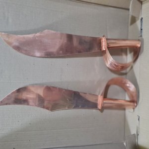 ESPADA ALFANJE DE COBRE 45 CM (cada)