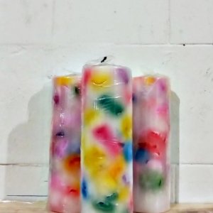 VELA CIGANA 7 DIAS MÃ‰DIA COR COLORIDA